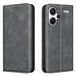 BINFEN COLOR for Xiaomi Redmi Note 13 Pro+ 5G RFID Blocking Calf Texture PU Leather Phone Cover