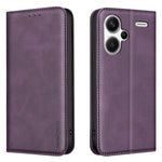 BINFEN COLOR for Xiaomi Redmi Note 13 Pro+ 5G RFID Blocking Calf Texture PU Leather Phone Cover