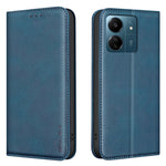 BINFEN COLOR for Xiaomi Redmi 13C 5G / Xiaomi Redmi 13C 4G RFID Blocking Calf Texture PU Leather Phone Cover