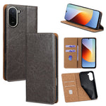 For Xiaomi Redmi A7 Pro 4G (171.56mm) Case Genuine Cow Leather Stand Mobile Phone Cover with RFID Blocking Wallet