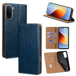 For Xiaomi Redmi A7 Pro 4G (171.56mm) Case Genuine Cow Leather Stand Mobile Phone Cover with RFID Blocking Wallet