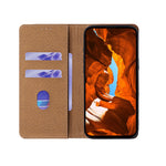 For Honor Magic8 Pro Air 5G Case Genuine Cow Leather Stand Mobile Phone Cover with RFID Blocking Wallet