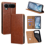 For Honor Magic8 Pro Air 5G Case Genuine Cow Leather Stand Mobile Phone Cover with RFID Blocking Wallet