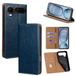 For Honor Magic8 Pro Air 5G Case Genuine Cow Leather Stand Mobile Phone Cover with RFID Blocking Wallet