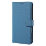 For Xiaomi 17 Ultra 5G Wallet Case Triangle Pattern Imprinted Stand Leather Phone Cover with Shoulder Strap