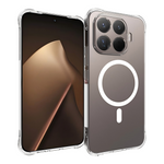 WANLONFENG for Xiaomi 17T Pro TM1 Series 2.0mm Magnetic Case Clear TPU Phone Back Cover