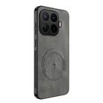 WANLONFENG for Xiaomi 17T SD1 Series Magnetic Case Nappa Texture PC TPU Phone Cover