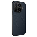 WANLONFENG for Xiaomi 17T TQ Series Magnetic Case Carbon Fiber Texture PC TPU Phone Cover