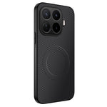 WANLONFENG for Xiaomi 17T Pro TQ Series Magnetic Case Carbon Fiber Texture PC TPU Phone Cover