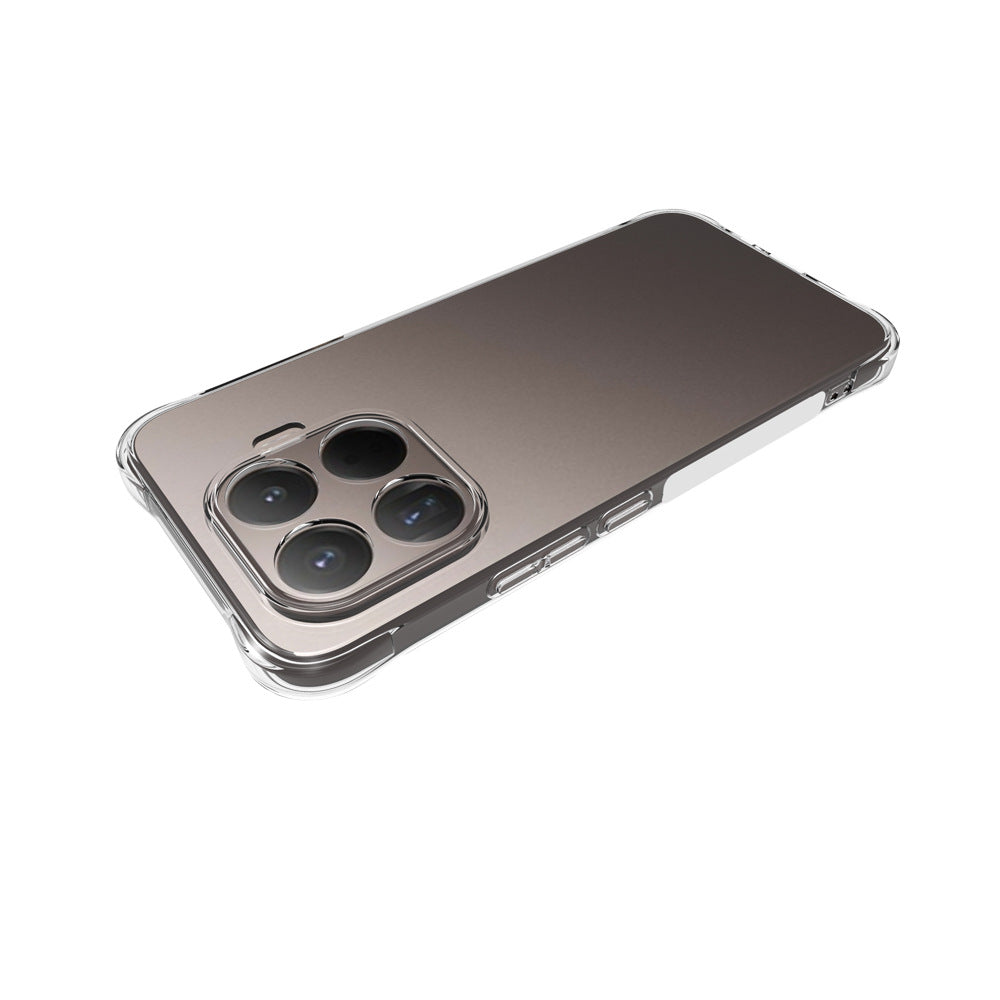 WANLONFENG for Xiaomi 17T Pro WL2 Series TPU Case 2.0mm Phone Cover with 2Pcs Tempered Glass Films