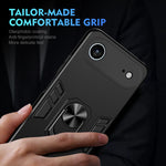 WANLONFENG til iPhone Air YS Series Cover Stødsikkert PC TPU Telefoncover med 2 stk. hærdet glasfilm