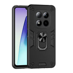WANLONFENG for Xiaomi Redmi Note 15 Pro 5G (Global) YS Series Case Kicktand Shockproof PC TPU Phone Cover with 2Pcs Tempered Glass Film