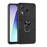 WANLONFENG til Honor 400 Lite 5G YS Series Cover Kickstand Stødsikker PC TPU Telefoncover med 2 stk. Hærdet Glasfilm