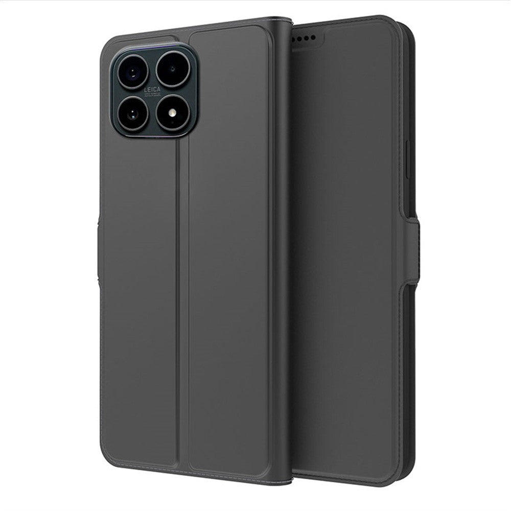 Xiaomi 17 Max Skal Stötsäkert TPU Innerskal Läder mobilfodral Kortplats