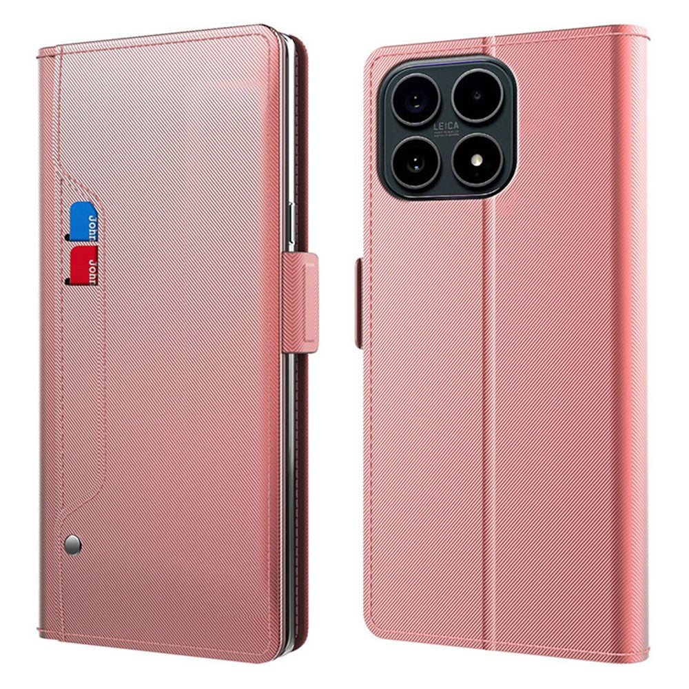 Xiaomi 17 Max-skal PU+TPU magnetiskt fällbart mobilskal med stativ