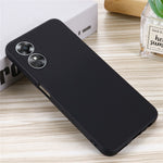 For Oppo A17 4G / A17k 4G Non-slip Liquid Silicone Phone Case Shockproof Back Cover with Strap