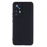 Protective Phone Case for Xiaomi 12T Pro 5G, Lightweight Anti-Scratch Liquid Silicone Back Cover with Strap