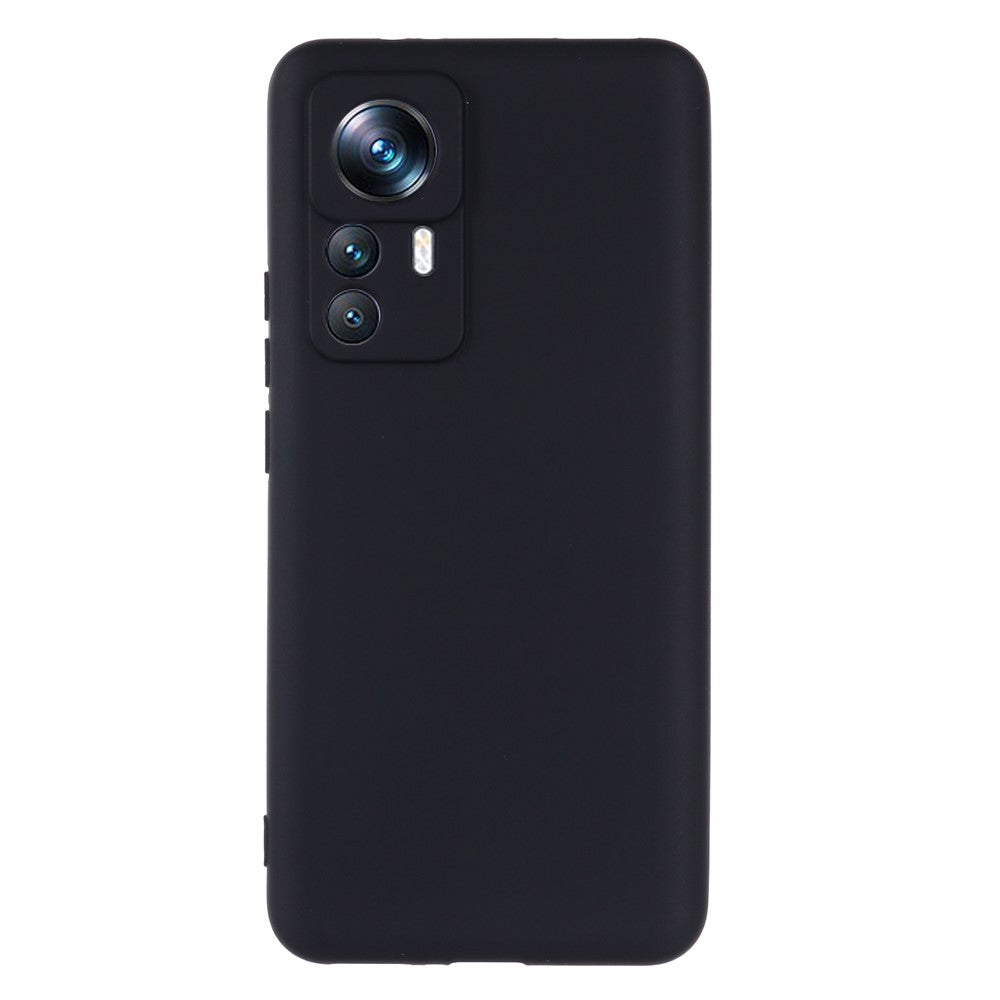 Protective Phone Case for Xiaomi 12T Pro 5G, Lightweight Anti-Scratch Liquid Silicone Back Cover with Strap