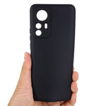 Protective Phone Case for Xiaomi 12T Pro 5G, Lightweight Anti-Scratch Liquid Silicone Back Cover with Strap