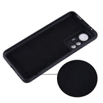 Protective Phone Case for Xiaomi 12T Pro 5G, Lightweight Anti-Scratch Liquid Silicone Back Cover with Strap
