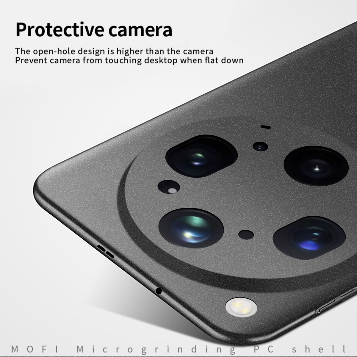MOFI for Oppo Find X9 Ultra 5G Shield Matte Series PC Case Slim Fit Phone Cover