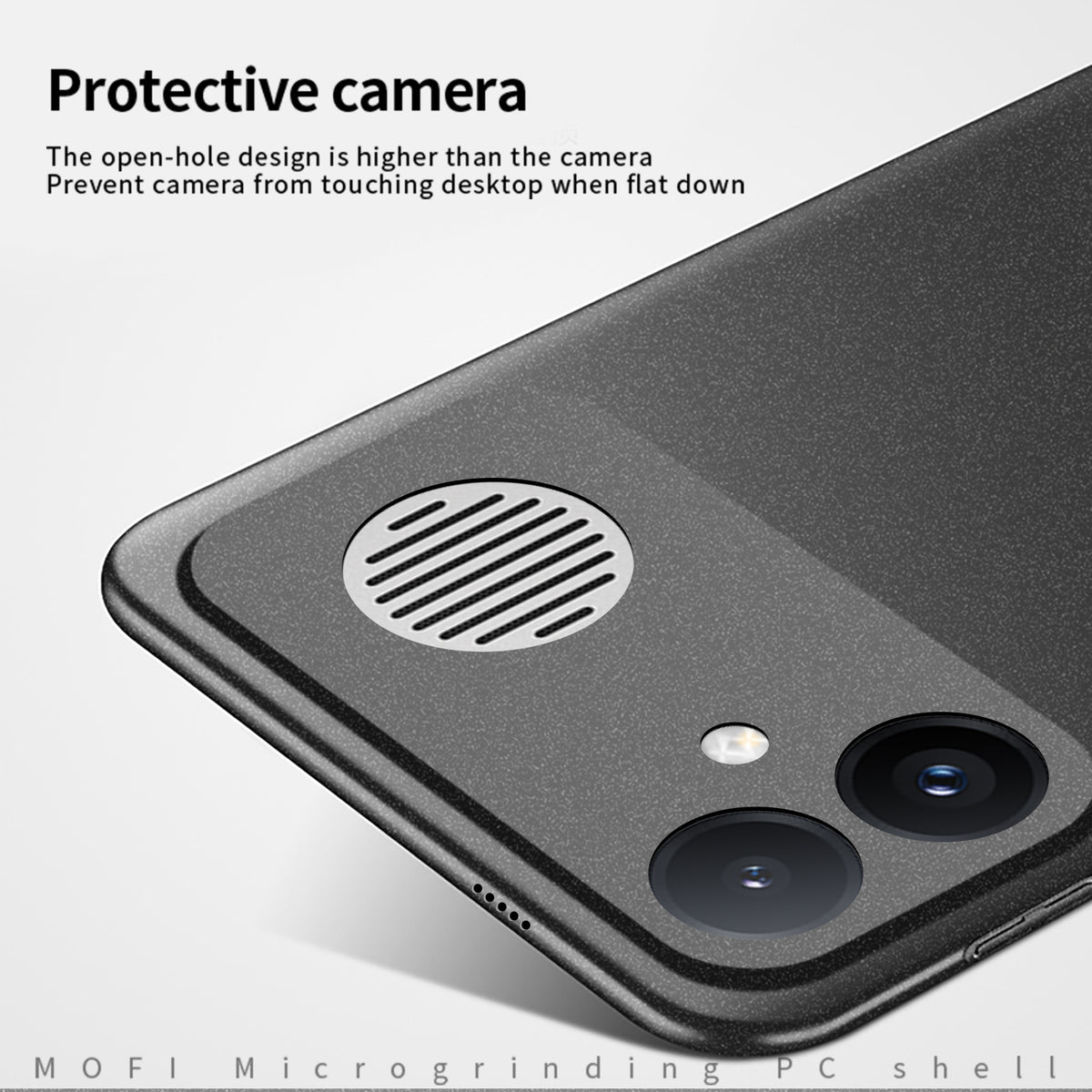 MOFI för Xiaomi Redmi K90 Max 5G Shield Matte Series PC-skal Slim Fit-mobilskydd