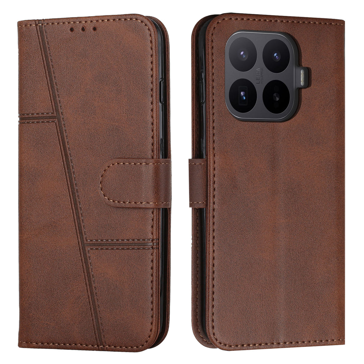 For Xiaomi 17T Pro Leather Phone Case  Foldable Stand Wallet Flip Cover with Strap