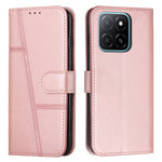 For Honor 600 Smart 5G / X7e Plus 5G Leather Phone Case  Foldable Stand Wallet Flip Cover with Strap