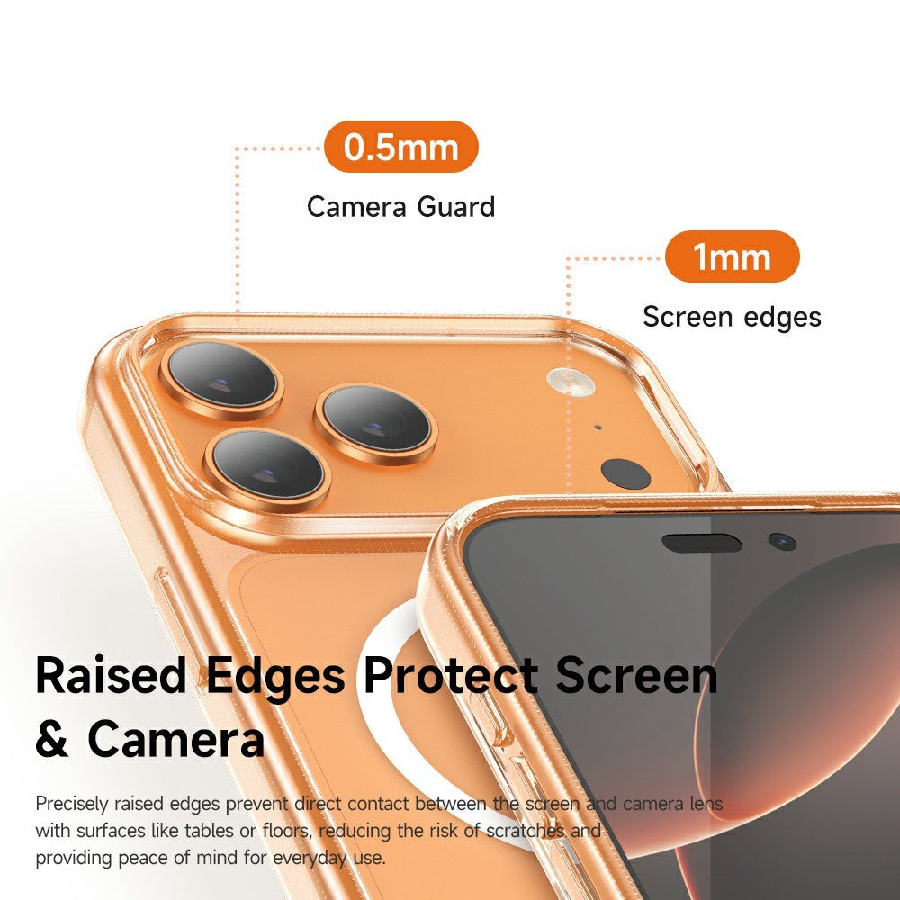 MCDODO PC-1821 for iPhone 17 Pro Magnetic Case PC + TPU Protective Phone Cover