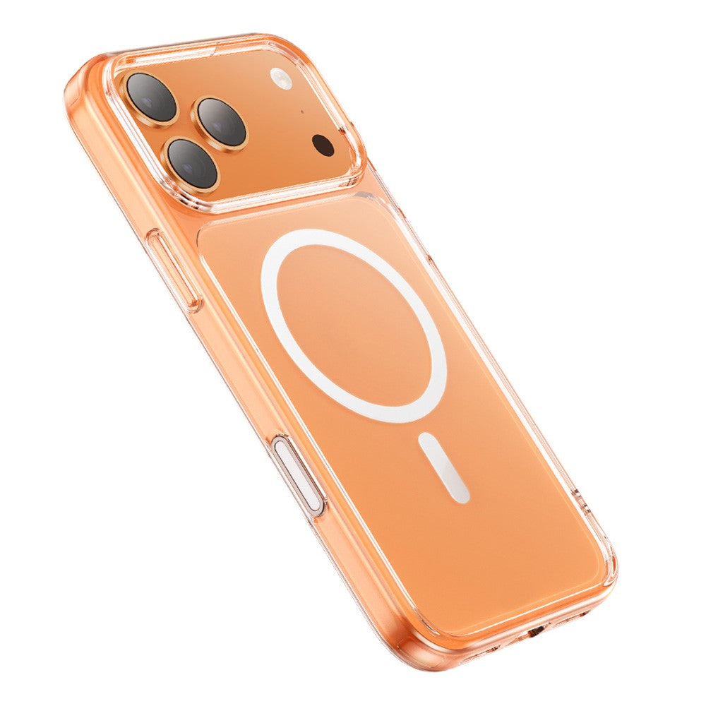 MCDODO PC-1824 for iPhone 17 Magnetic Case with Camera Button Shockproof PC + TPU Phone Cover