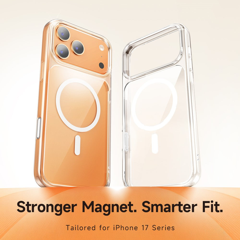 MCDODO PC-1824 for iPhone 17 Magnetic Case with Camera Button Shockproof PC + TPU Phone Cover