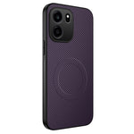 WANLONFENG för OnePlus Turbo 6V 5G / OnePlus Nord CE6 5G TQ-serien Magnetiskt skal Kolfiberstruktur PC TPU mobilskal