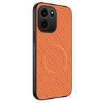 WANLONFENG för OnePlus Turbo 6V 5G / OnePlus Nord CE6 5G TQ-serien Magnetiskt skal Kolfiberstruktur PC TPU mobilskal
