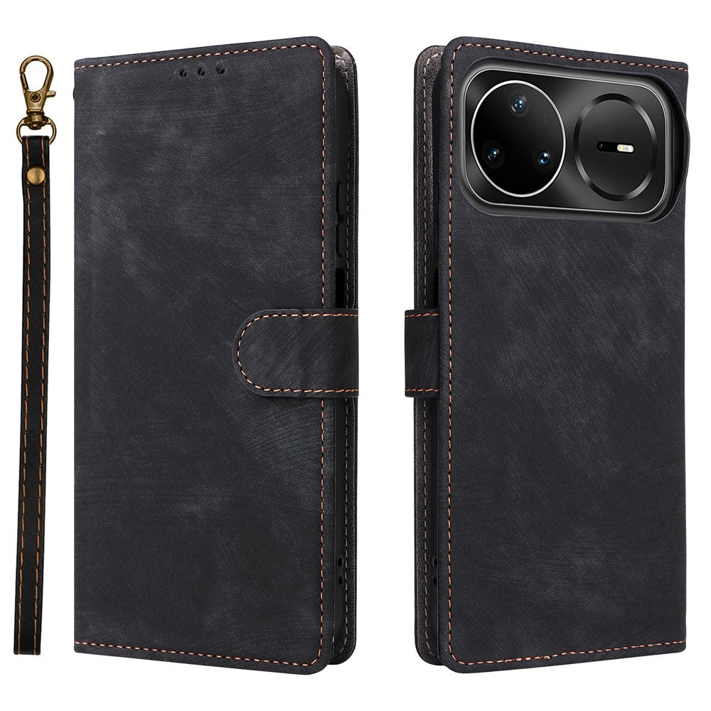 For Huawei nova 15 Pro 5G / nova 15 Ultra 5G Case Wallet RFID Blocking PU Leather Phone Cover Stand with Strap
