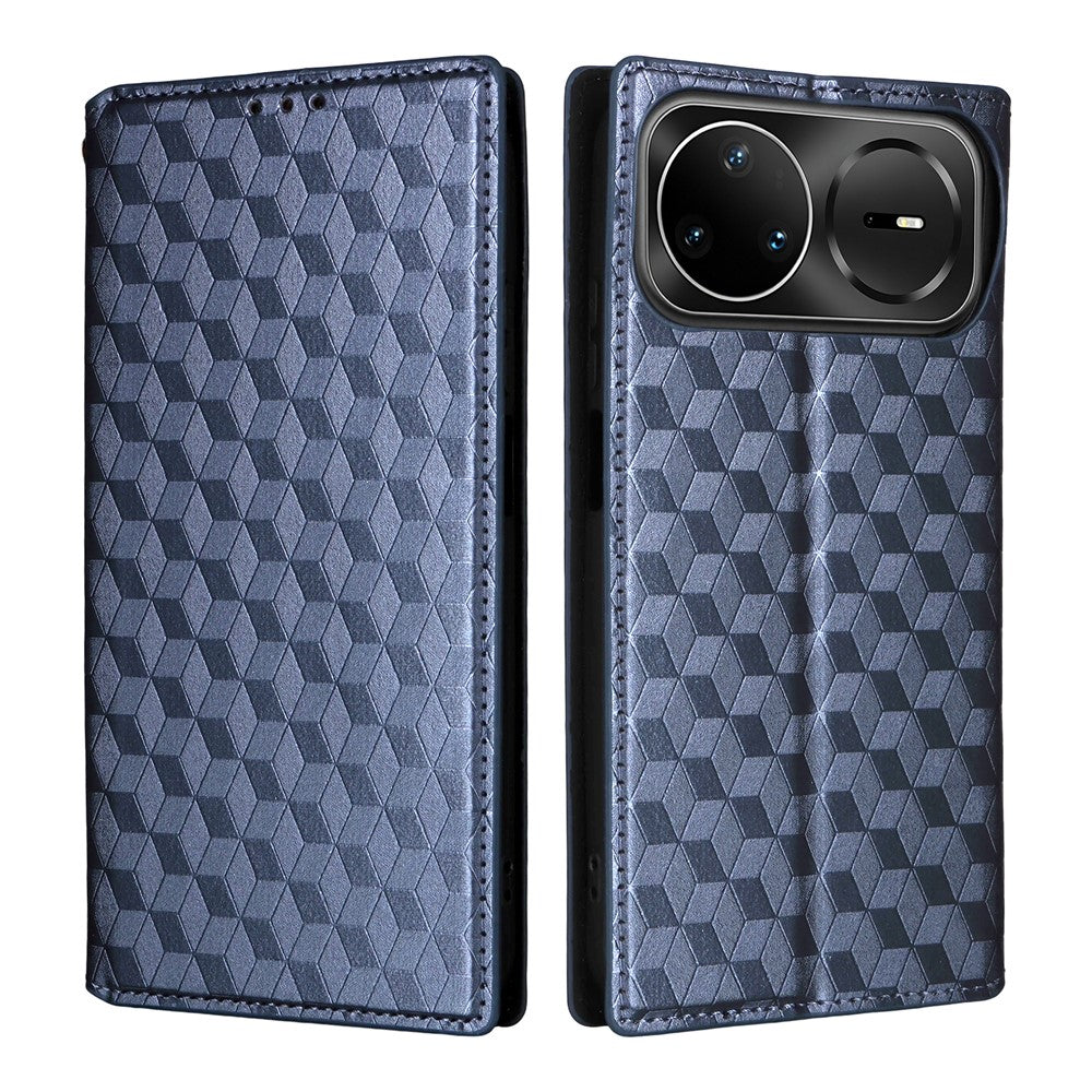 For Huawei nova 15 Pro 5G / nova 15 Ultra 5G Case Wallet Rhombus Imprinted PU Leather Phone Cover