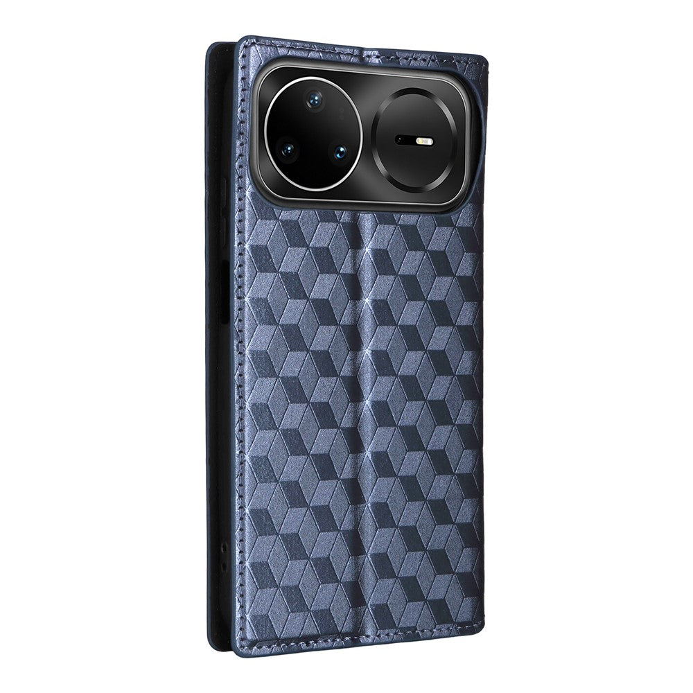 For Huawei nova 15 Pro 5G / nova 15 Ultra 5G Case Wallet Rhombus Imprinted PU Leather Phone Cover