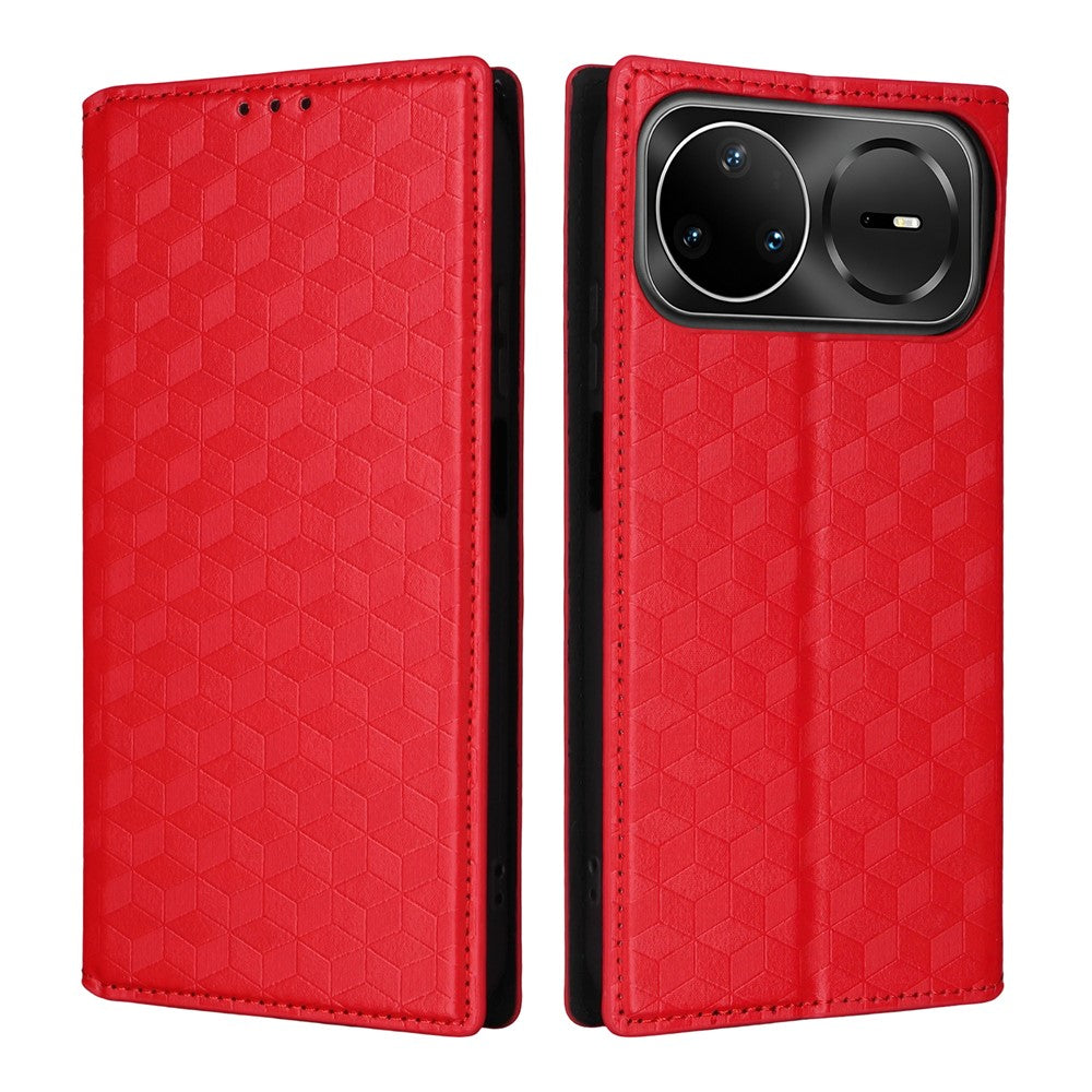 For Huawei nova 15 Pro 5G / nova 15 Ultra 5G Case Wallet Rhombus Imprinted PU Leather Phone Cover