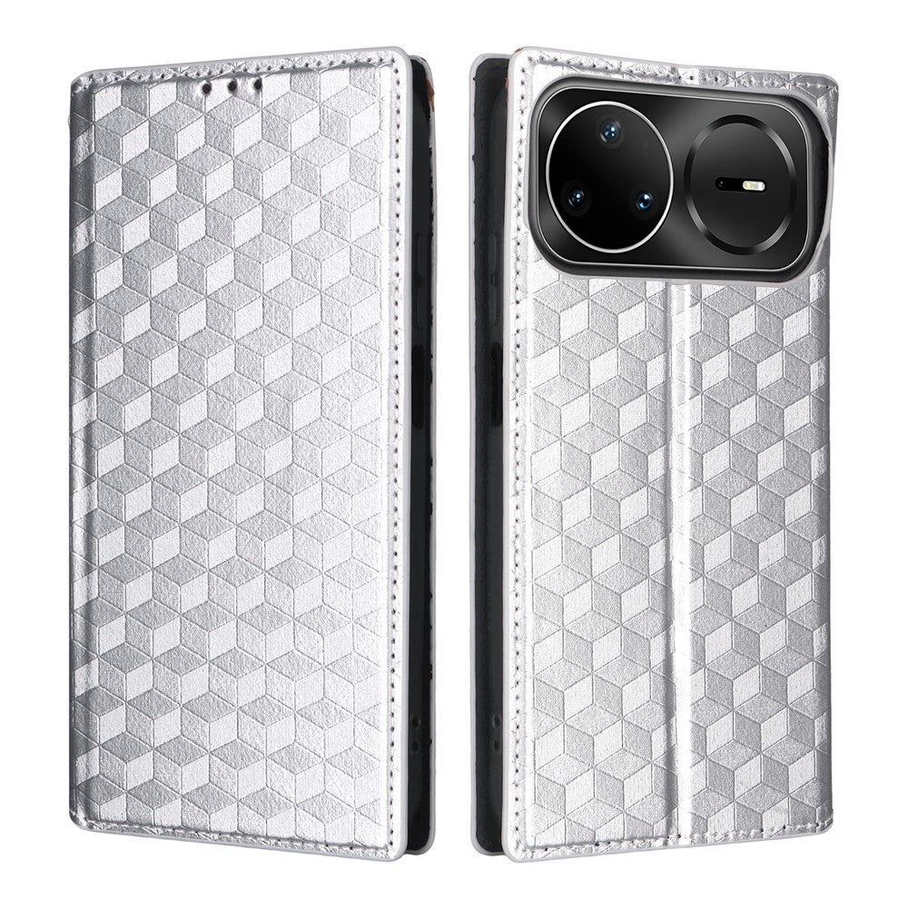 For Huawei nova 15 Pro 5G / nova 15 Ultra 5G Case Wallet Rhombus Imprinted PU Leather Phone Cover