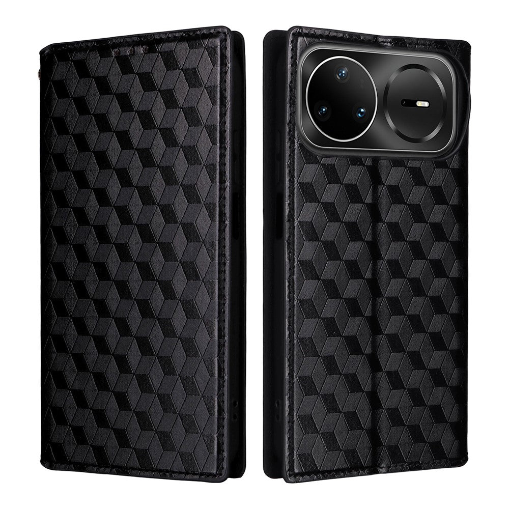 For Huawei nova 15 Pro 5G / nova 15 Ultra 5G Case Wallet Rhombus Imprinted PU Leather Phone Cover