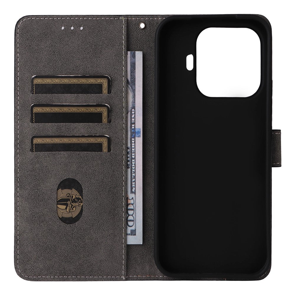 For Xiaomi 17T Pro Case Wallet RFID Blocking PU Leather Phone Cover Stand with Strap
