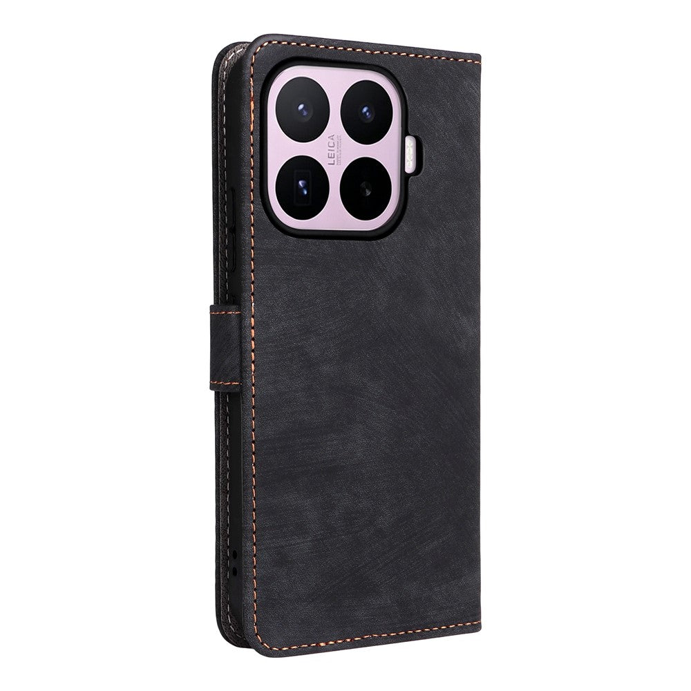 For Xiaomi 17T Pro Case Wallet RFID Blocking PU Leather Phone Cover Stand with Strap