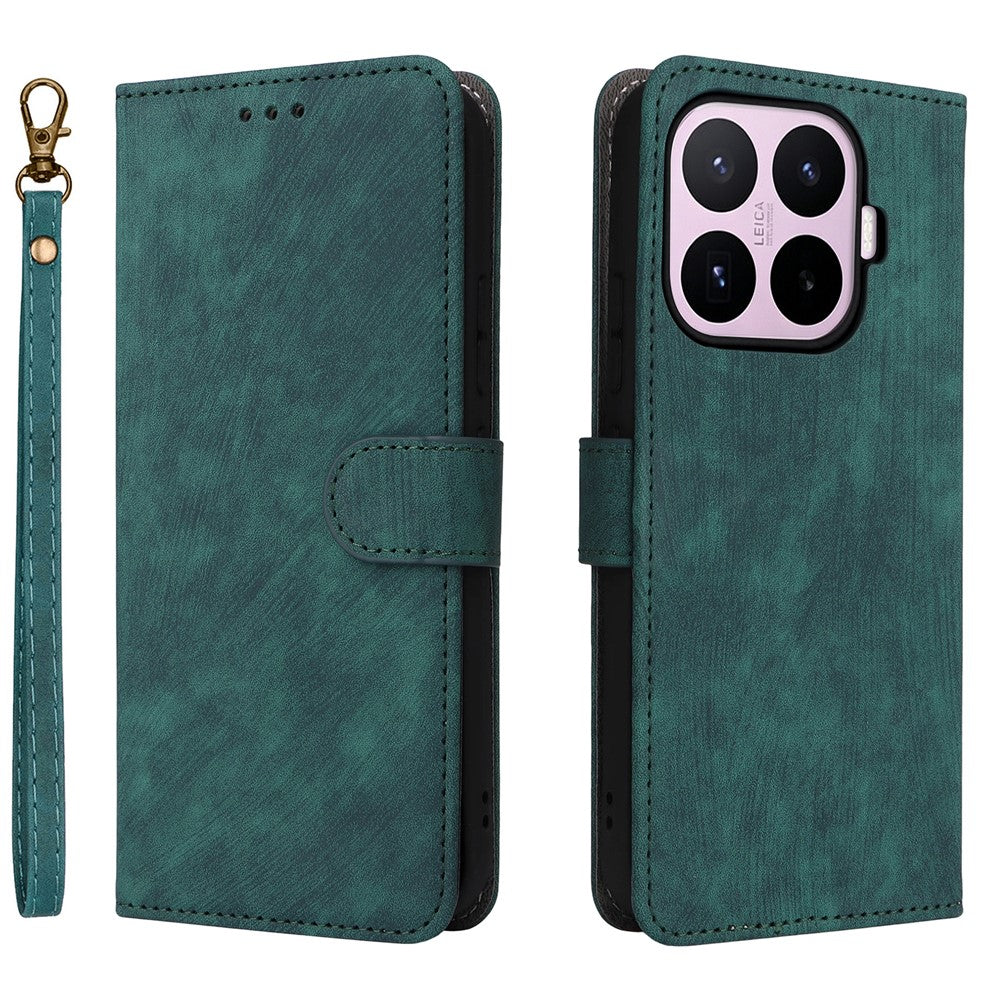 For Xiaomi 17T Pro Case Wallet RFID Blocking PU Leather Phone Cover Stand with Strap