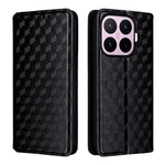 For Xiaomi 17T Pro Case Wallet Rhombus Imprinted PU Leather Phone Cover