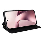 For Xiaomi 17T Pro Case Wallet Rhombus Imprinted PU Leather Phone Cover