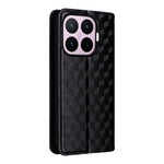 For Xiaomi 17T Pro Case Wallet Rhombus Imprinted PU Leather Phone Cover
