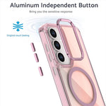 Til Samsung Galaxy S26 FE magnetisk etui farveskiftende TPU-bagcover