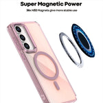 Til Samsung Galaxy S26 FE magnetisk etui farveskiftende TPU-bagcover