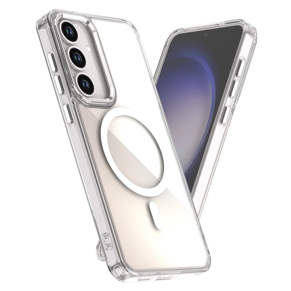 Til Samsung Galaxy S26 FE magnetisk etui farveskiftende TPU-bagcover