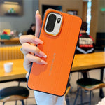 OnePlus Ace 6 5G / 15R 5G-skal Lädertextur PC + TPU Halkfritt mobilskydd