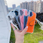 Til iPhone 16 Plus Cover Drejelig Ringholder Kickstand TPU + Akryl Stødsikkert Telefoncover